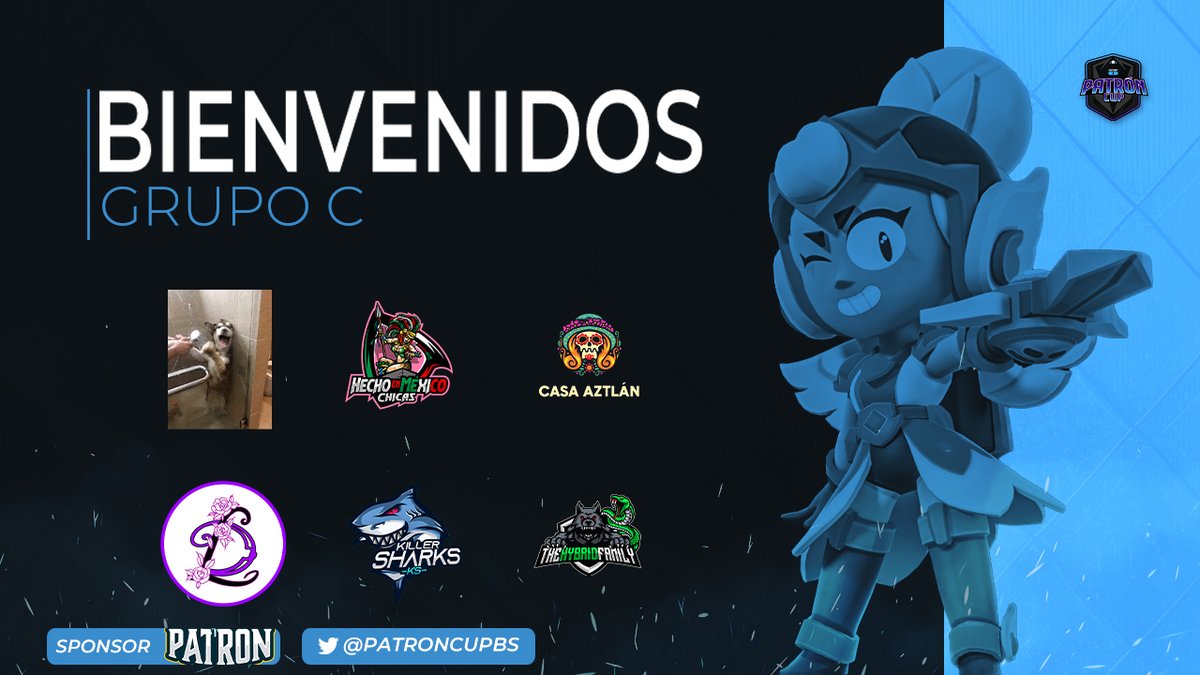 #PatroncupBS 

Le damos la bienvenida a los equipos que conforman el grupo B, les deseamos la mejor de las suerte en la competencia. 🔥

Solo 3 pasarán a la siguiente ronda