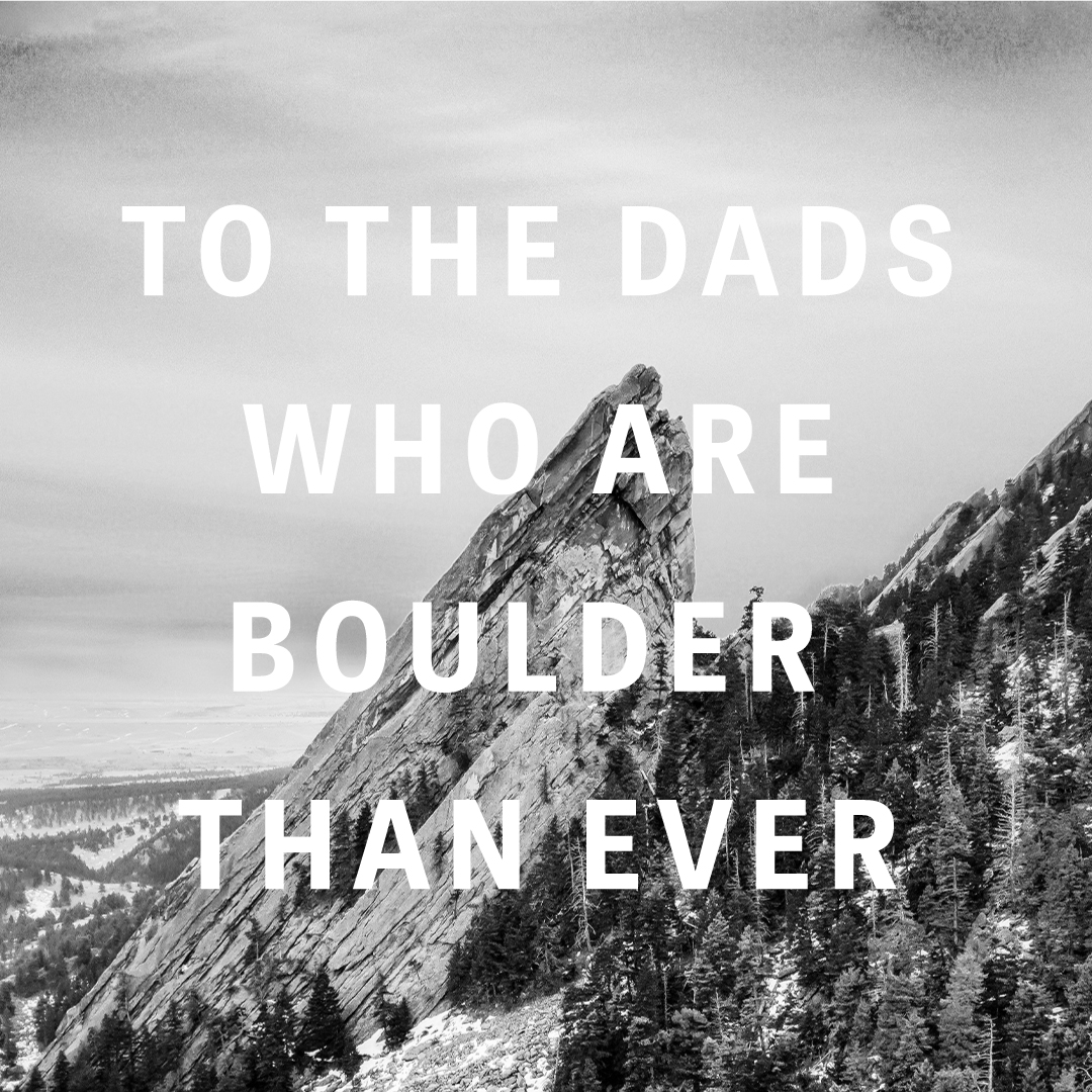 To the dads who are #boulder than ever, Happy #FathersDay.
🍻
We raise our glass to all the amazing dads out there! Today, and everyday, we celebrate you! 💙