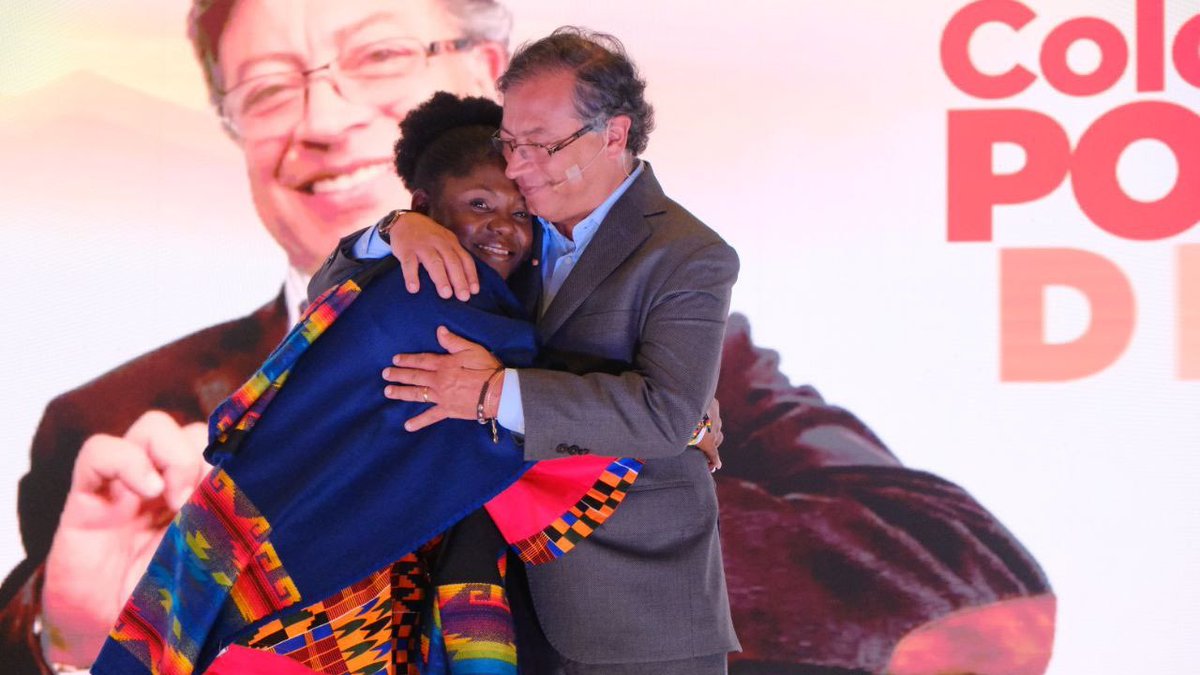 Felicitaciones al hermano pueblo colombiano que ha expresado su voluntad, felicitaciones a Gustavo Petro y Francia Márquez, deseamos sea el inicio de tiempos de paz, respeto y solidaridad para Colombia.