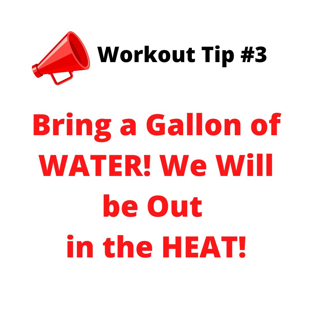 Workouts start on June 22! Make sure to bring a gallon of water to workouts. We will be out in the heat! Also make sure to start hydrating days before joining us. Not just the day of workouts. Click the link for full details. northpointathletics.com/2022/06/09/npc…