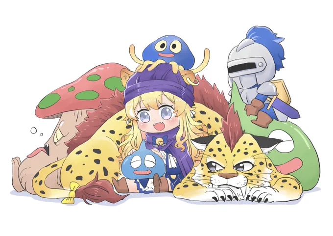 レグポンとゆかいな仲間たち
#らいおんはあーと 