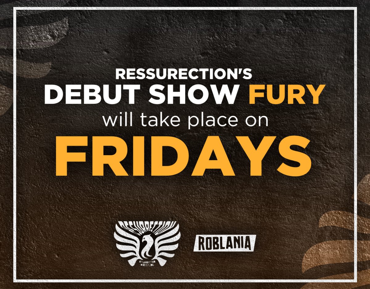 RESURRECTION Wrestling // DEBUTING July 8th, 2022

Are you ready for the fury? It'll be every Friday at 7PMET!

#ResurrectionRW