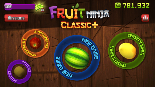 Apple Arcade] Fruit Ninja Classic+ [Gameplay] 