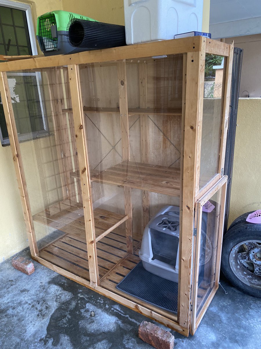 ameermuse's tweet photo. Salam everyone, saya nak letgo sangkar kucing saya sebab nak pindah rumah apartment. Saya beli 1.7k. Nak jual 1.2k. InsyaAllah boleh nego lagi. Area Taman Subang Intan (Elmina). Nak datang tengok condition dialu alukan. Nak detail lebih lanjut boleh dm saya. RT guys! 😘 https://t.co/wGhvHAxIAU