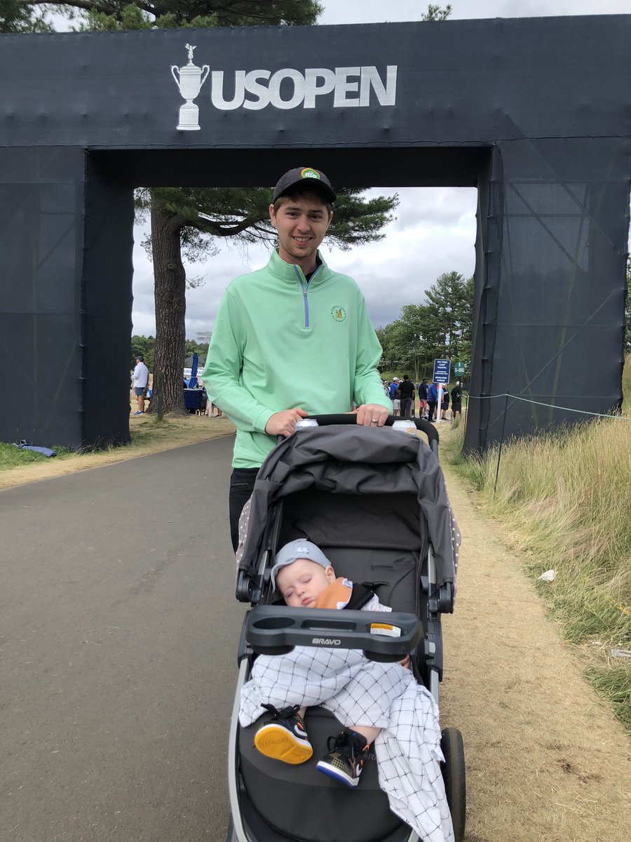 Anthony_Chasse's tweet photo. Thank you to @McIlroyRory and your team for an incredible first Father’s Day weekend at The Open and the Sox game! Lil Rory loved watching Big Rory as you can see 😂 https://t.co/rKZVrYHrbO