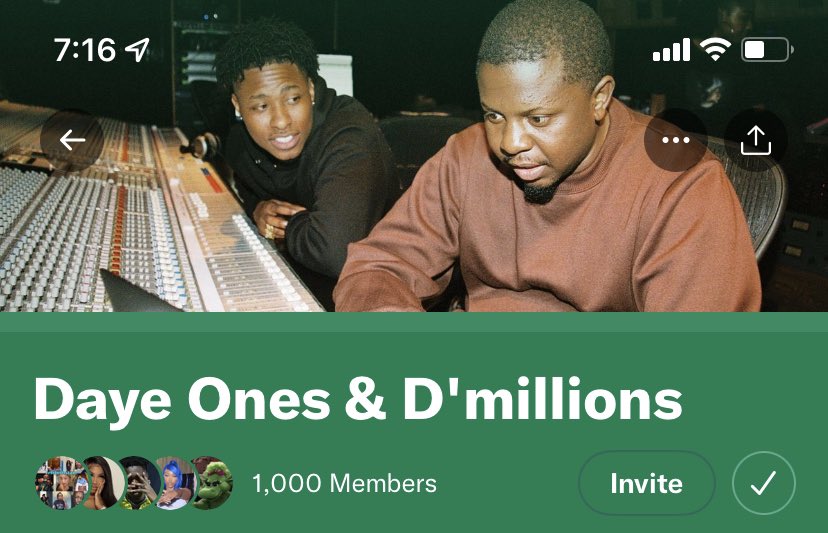 Daye Ones & D’Million’s Community has reached 1,000 members 🥳🥹🍀 #DayeOnes #LuckyDaye #Dmillions I’m really happy I joined and met y’all ! Love y’all family 🫶🏽