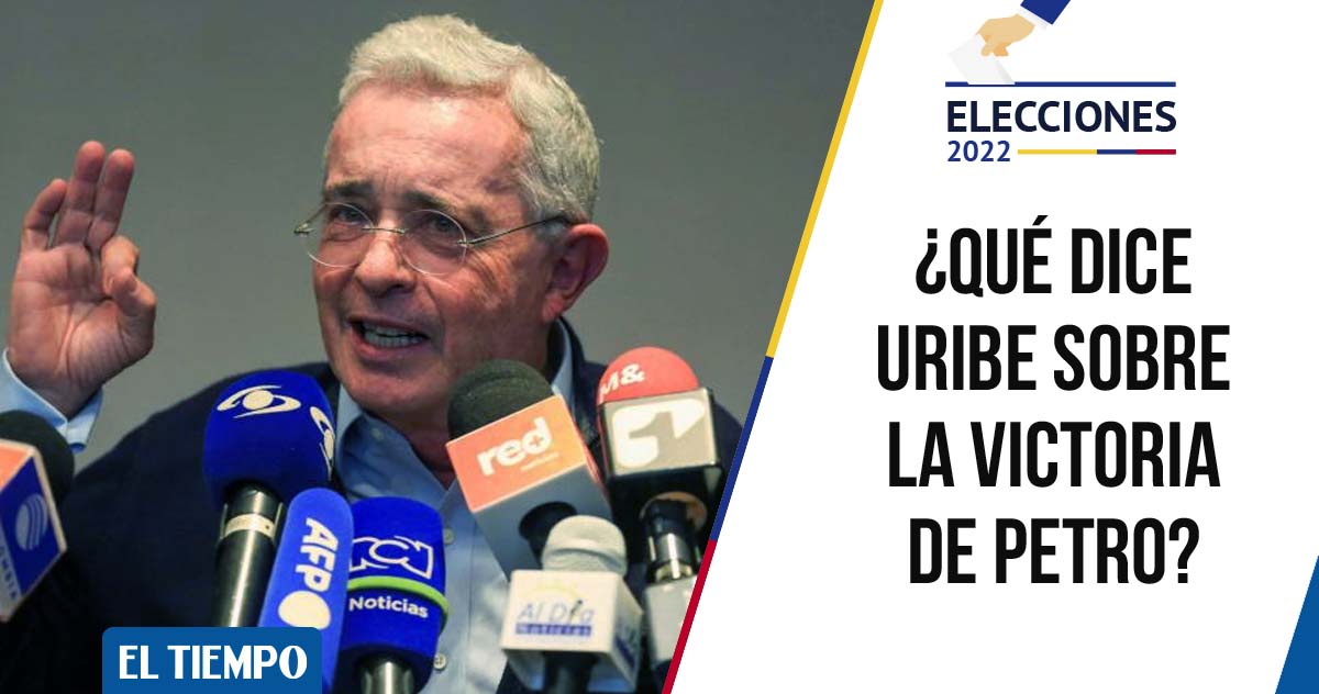 ELTIEMPO's tweet photo. 🔴 Este fue el mensaje de Álvaro Uribe tras victoria de Gustavo Petro ► https://t.co/Q9GT9WHNoF https://t.co/gSZbiOKTzh