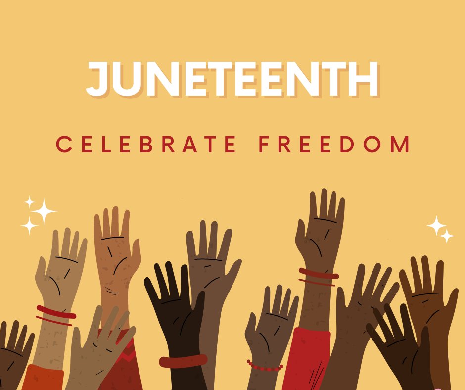 WI_NatureNet's tweet photo. Happy Juneteenth! Commemorating the day news of the Emancipation Proclamation freeing enslaved people reached Galveston in 1865, Juneteenth has been celebrated ever since and was made a federal holiday last year. How are you celebrating?

#Juneteenth #CelebrateFreedom #NatureNet https://t.co/Sp0hnuXRTk
