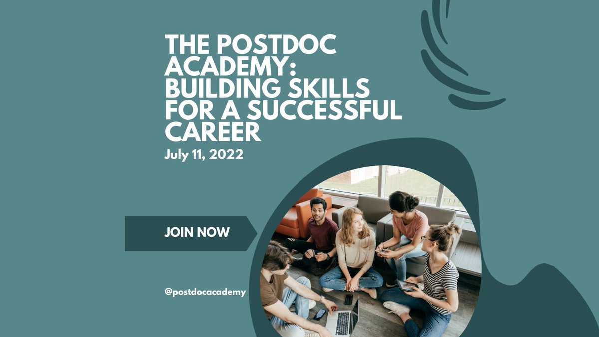 nationalpostdoc's tweet image. The @postdocacademy is excited to announce that registration for its second online course is now OPEN! The Postdoc Academy: Building Skills for a Successful Career is a seven-week course launching July 11 on edX ow.ly/IO0O50JfUqm