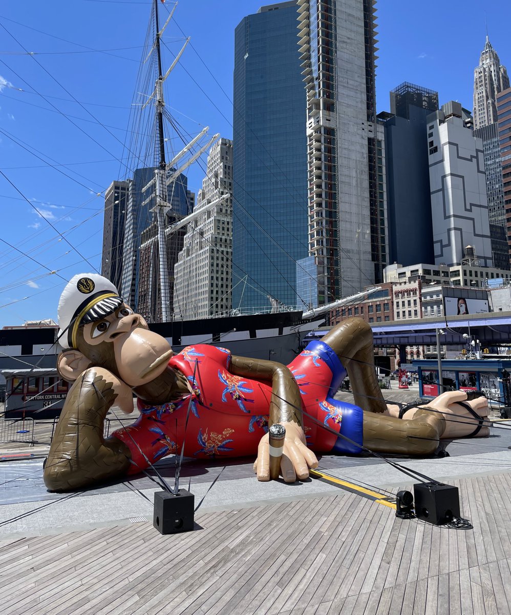 Getting some vitamin (C)urtis in NYC #ApeFest2022 <a href="/BoredApeYC/">Bored Ape Yacht Club 🍌</a>