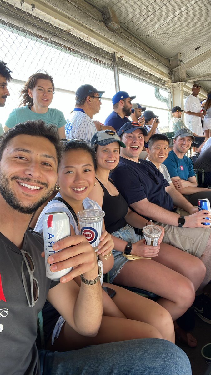 UChicago Committee on Cancer Biology (@uchicagoccb) on Twitter photo Some of our students (and alumni!) enjoying a beautiful #juneteenth2022 at the <a href="/Cubs/">Chicago Cubs</a> game! ✊🏽⚾️🍻🎉 Some of our students (and alumni!) enjoying a beautiful #juneteenth2022 at the <a href="/Cubs/">Chicago Cubs</a> game! ✊🏽⚾️🍻🎉