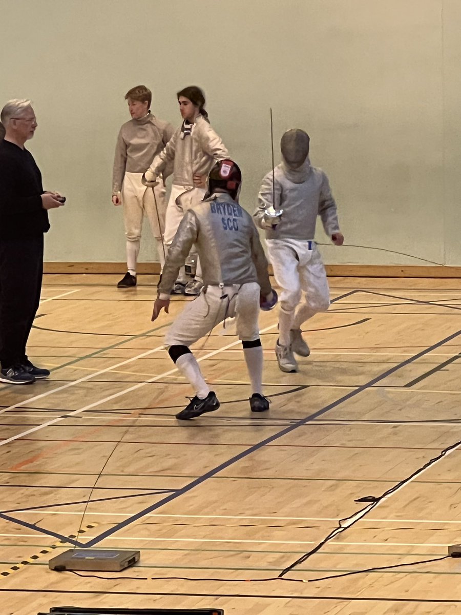 strath_sport's tweet photo. Congratulations Joshua B, who won the U14 Sabre competition at the Scottish Secondary Schools Fencing Championships today 🤺🏆

Well done Joshua! #ProudSchool #ForgingTheFuture https://t.co/mfMC41PHR8