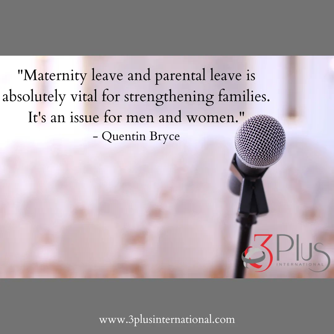 3PlusInt's tweet photo. 🎯Weekend Focus: Parental Leave

#Parentalleave is a vital part of improving the work-life balance. As we try to improve the #gendergap in the workplace, it is essential that we also try to improve equality at home.

https://t.co/OaSqXQ18x8

#returntowork #careerpath https://t.co/fYxhhAl6x1