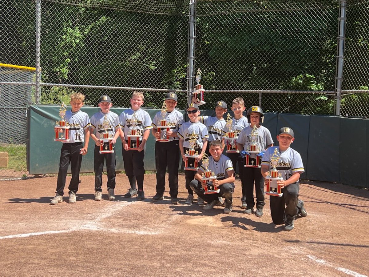 hilltopspartan's tweet photo. 5 games in 3 days. These boys battled all weekend! You made your Dads #MontourProud!  Happy Father’s Day!!! https://t.co/g783luyWdb