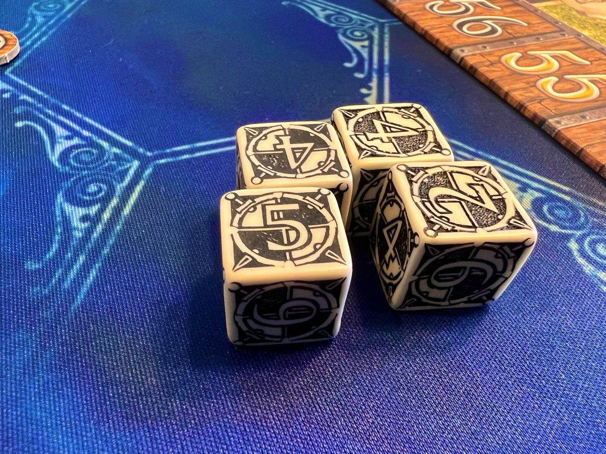 First game for Fathers Game Day is the classic Kingsburg by <a href="/FFGames/">FantasyFlightGames</a> with the deluxe dice and markers.  Such a classic dice worker placement game!