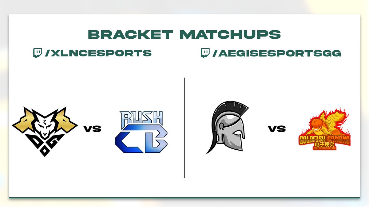 Make sure to tune in to watch @GoldfishEsports tonight at 8 pm EST v OMTC on the  twitch.tv/aegisesportsgg channel!

#AmateurWorlds