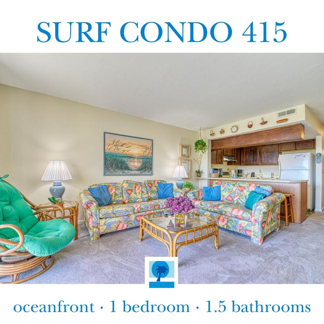 This oceanfront condo is ready for Summer fun! Check it out and book today. ☀ bit.ly/3l7ab68