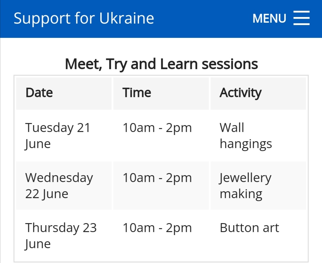 kirkleeswelcome's tweet photo. #KirkleesWelcomes
#RefugeeWeek2022
#Ukraine #WelcomeClub has Kirklees Council, TSL, DWP, Works Better, KCALC Immigration Advice, WomenCentre, Yoga, ESOL, Social Group, arts and crafts, stay &amp; play for 8 years &amp; under &amp; free transport  @AUGBHUDDS
https://t.co/FBrxpPBbav https://t.co/IKGJQrghv2