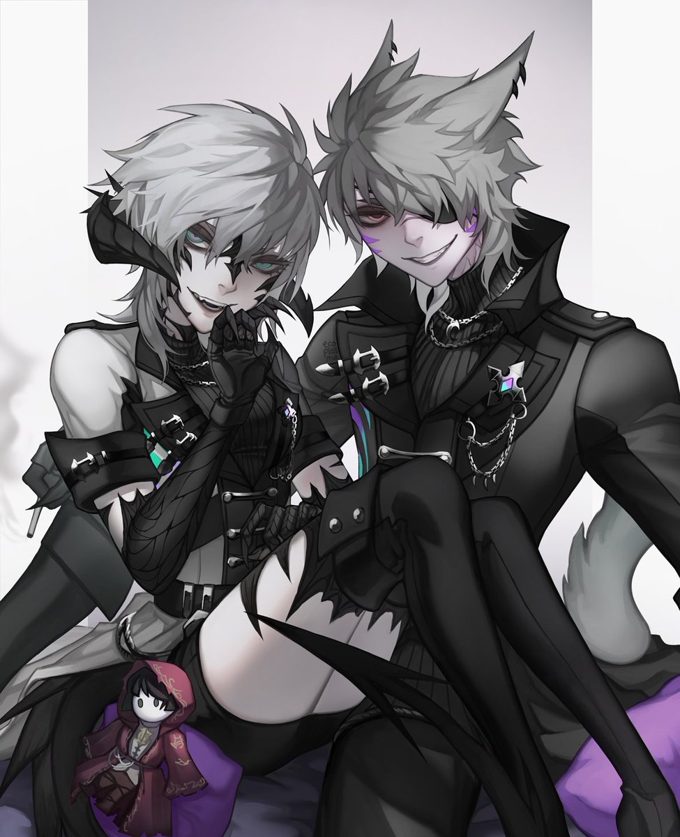 avatar_(ff14) 「Aren wasn't always a miqo'te. #ffxiv 」|ecoのイラスト