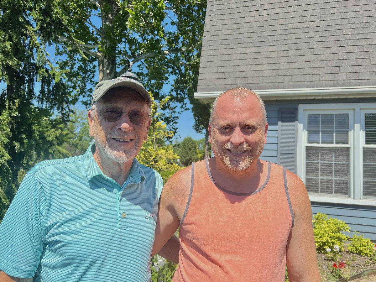 tmreic's tweet photo. Got up early to make ribs for lunch today! dad and mom both enjoyed the ribs! Happy Father’s Day dad! Enjoy the extra slab of ribs! https://t.co/58uRfhkXgf