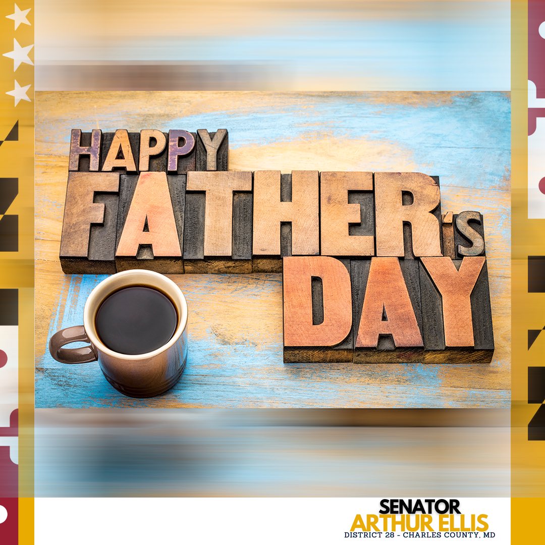 MD Senator Arthur Ellis (@senatorellis28) on Twitter photo My dad has always taught me these words: care and share." —Tiger Woods
Happy Father's Day to all the amazing Fathers this today. My dad has always taught me these words: care and share." —Tiger Woods
Happy Father's Day to all the amazing Fathers this today.