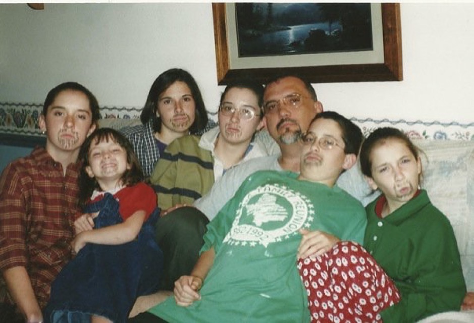 donnaascol's tweet photo. Happy Father's Day to the best of the best! @tomascol, your children adore you and you have clearly left your "mark" on them. We love you!! #fathersdayflashback https://t.co/uITCLDr178