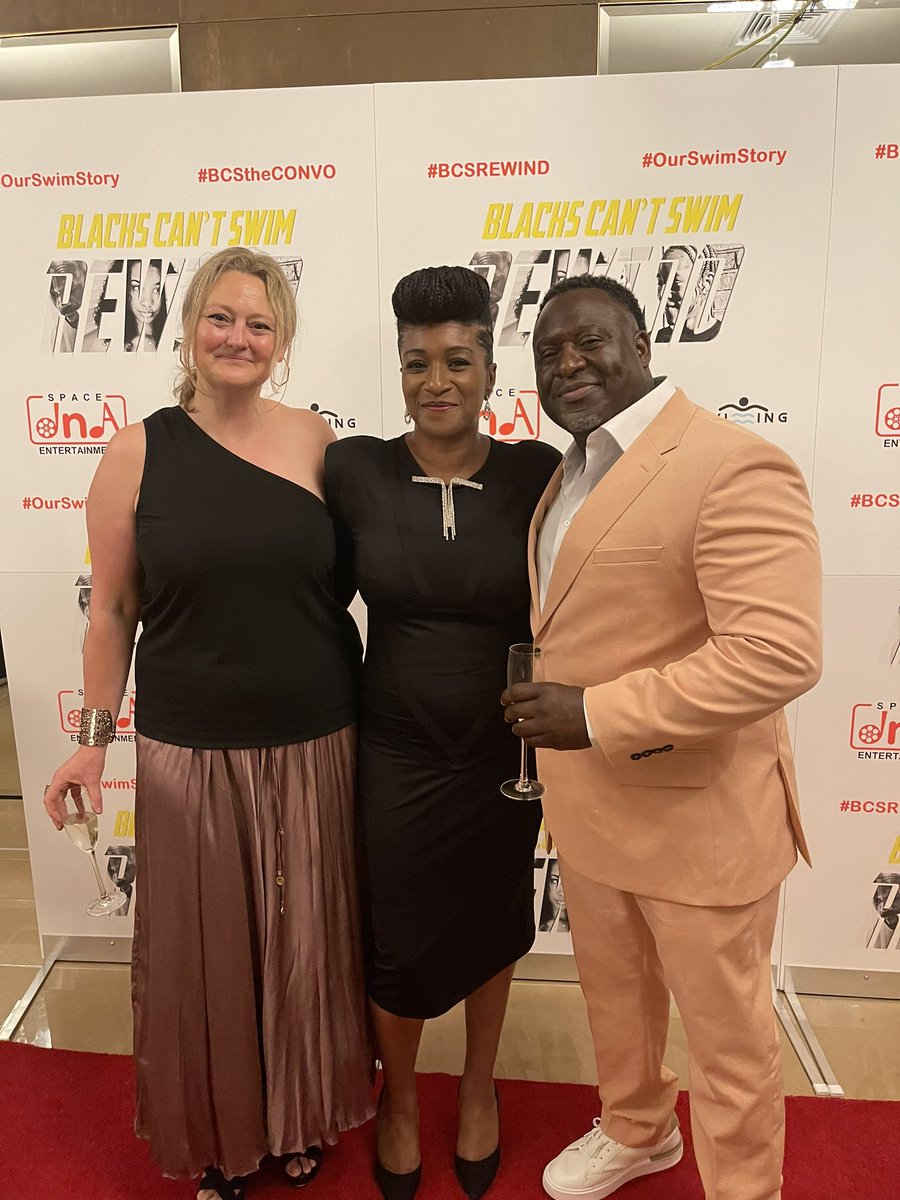 @TheGunnersPub @BlacAwards @CharlotteWyman1 @JJyabbas @ed_accura @BlackSwimAssoc @speedo @andygeorgeni @farzana_chaudry @iamElliottRae @RUready4Wood @LAURENCSTANLEY @Boysayso__ It was an amazing evening organised by @ed_accura & his fantastic team 🤩☝️.Humbled to be involved in the film as a cast member 🎥🏊🏿‍♀️ along with the other fantastic community members. Official release date 4th July.#BCStheConvo #SwimStory