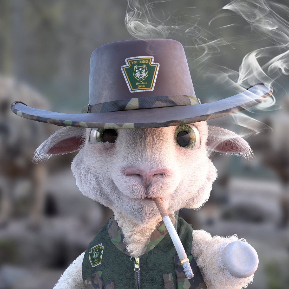 Sheep 110/111 on auction right now ! 

objkt.com/asset/KT1FtbgW…

Bid is already at 10 #xtz

1 sheep left after this!

And guess what that doesn't mean sheep are over ! The herd always grow 🌟

#tez #tezos #tezosart #objkt #rarible #nft #nfts #cleannft #eth #sol #NFTdrop #nftart