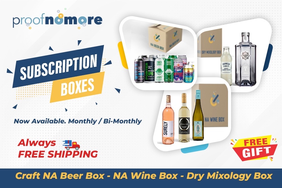 proofnomore's tweet photo. INTRODUCING MONTHLY SUBSCRIPTION BOXES.⁠
ProofNoMore's subscriptions boxes are the perfect way to always experience the best of the best NA Beverages throughout the year. 
.⁠
#proofnomore #subscriptionboxes #alcoholfree #boozefree #nonalcoholic  #nonalcoholicdrink https://t.co/mdaaWU6iiL
