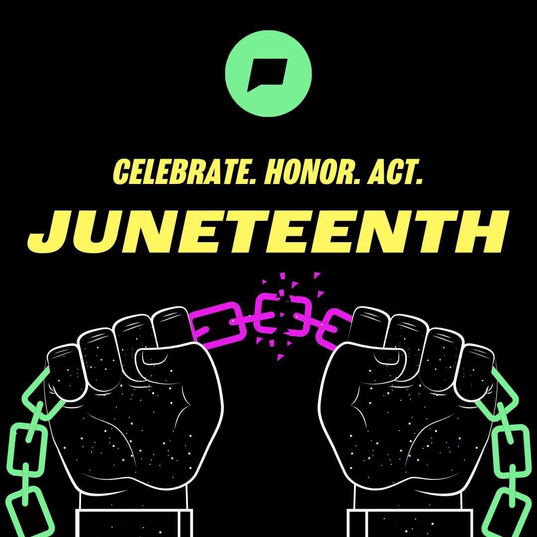 Today is Juneteenth and will mark 157 years from June 19, 1865, when enslaved Black Americans in Galveston, Texas, finally learned slavery had been formally abolished - nearly two and a half years after President Lincoln issued the Emancipation Proclamation.