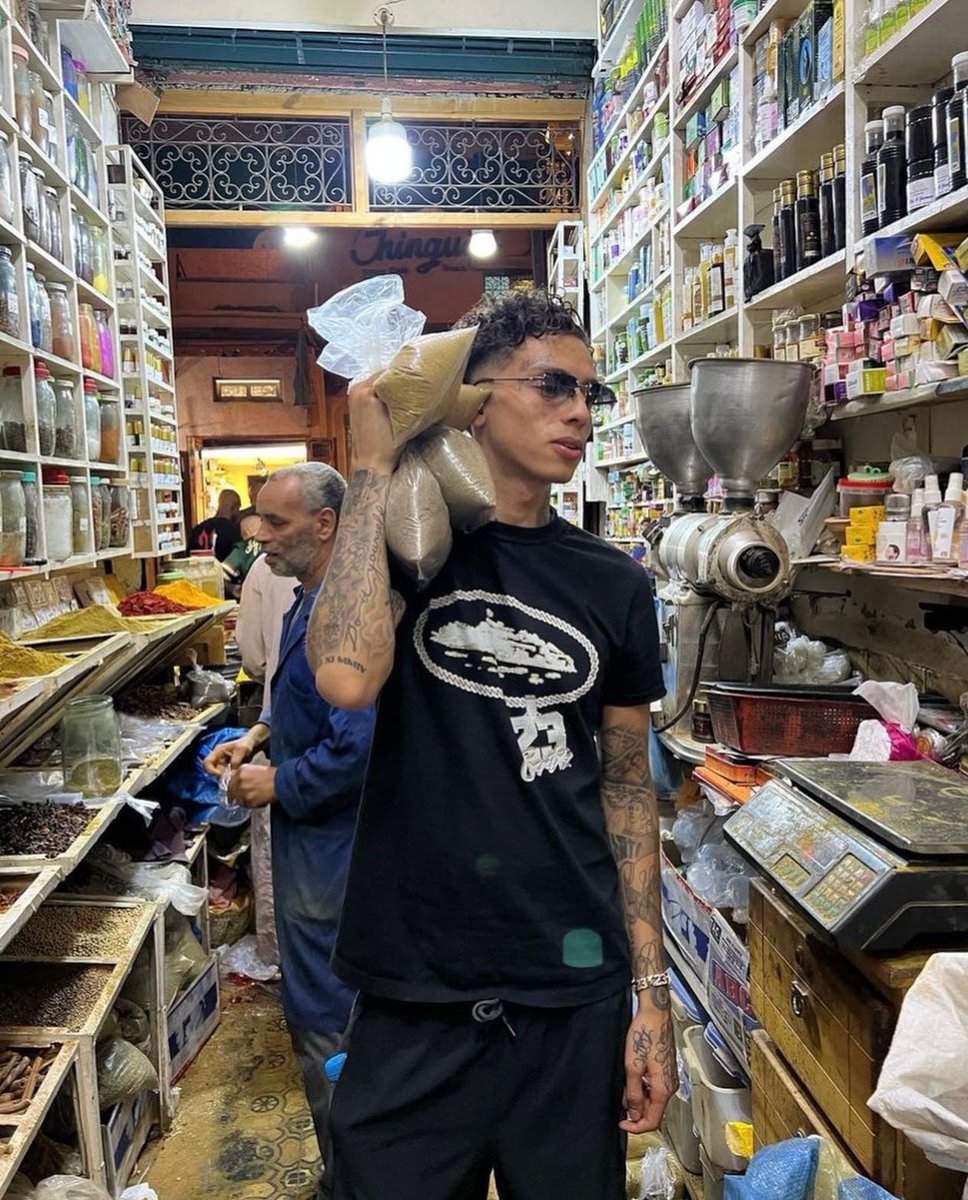 linkuptv's tweet photo. 📍🇲🇦 #centralcee posted up in Morocco https://t.co/9cr0Ke2gwU