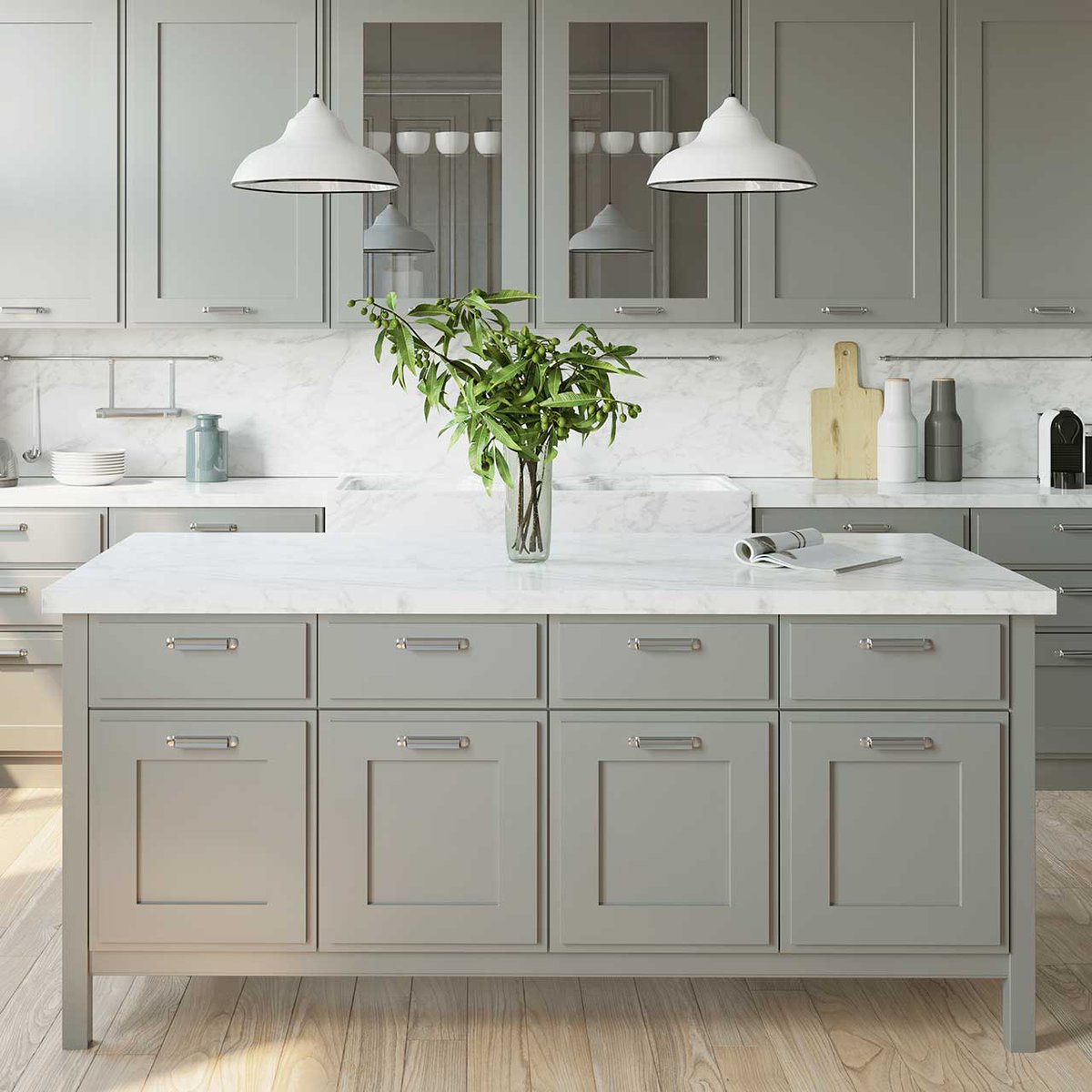 Most kitchens are high-traffic areas and are prone to collecting clutter. We show you how setting up zones in your kitchen can help you conquer the clutter and chaos: knollcpa.com/resources/in-t…