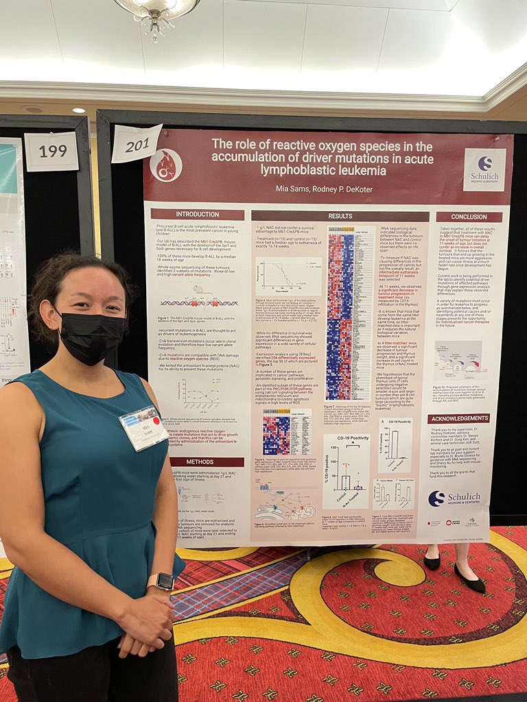 rdekoter's tweet image. Great job Bruno Mia and Allanna presenting posters at #CSI2022