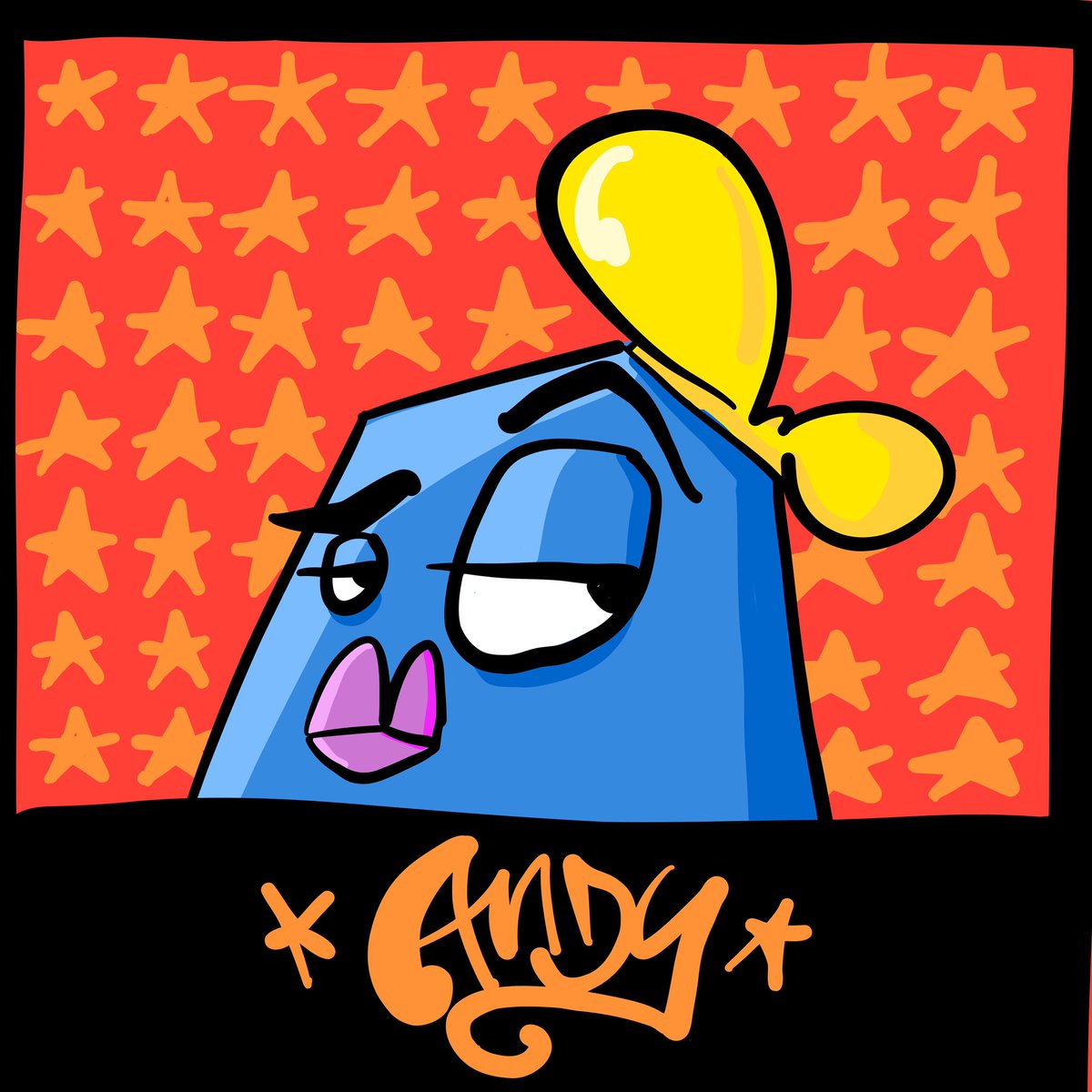 Andy_dandy_off's tweet photo. Misse me bitch? I was pre occupied with a cool artproject. Almost moneymonday. Lets go

#nft #art #andy https://t.co/JqospYlFxn