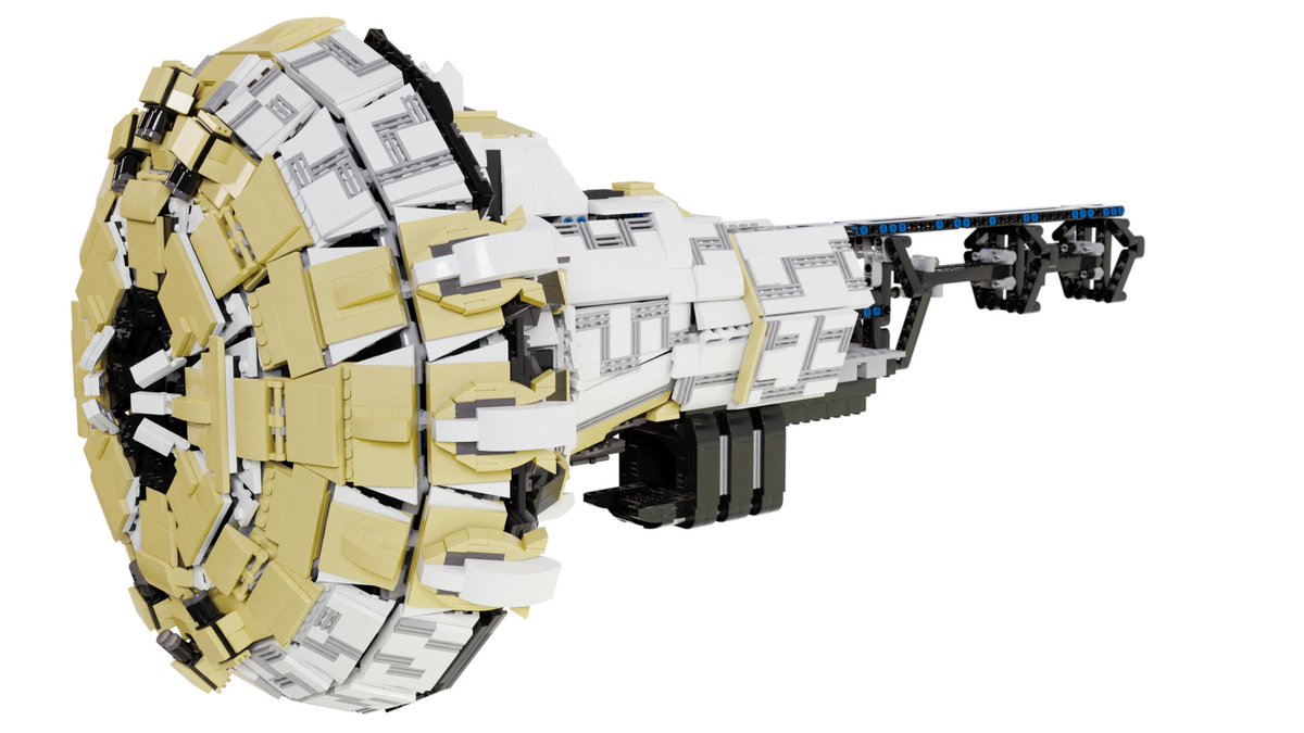 HCosmere's tweet photo. The Avatar is 50% done by length, and 75% done by girth.

But size isn't everything, so I've tried to capture the nice curves, ridges, grooves, and ribbing of our golden titan.

Shape isn't everything either, but how you play with it isn't up to me.
#tweetfleet #battleofthebricks https://t.co/9xVRntK8Bm