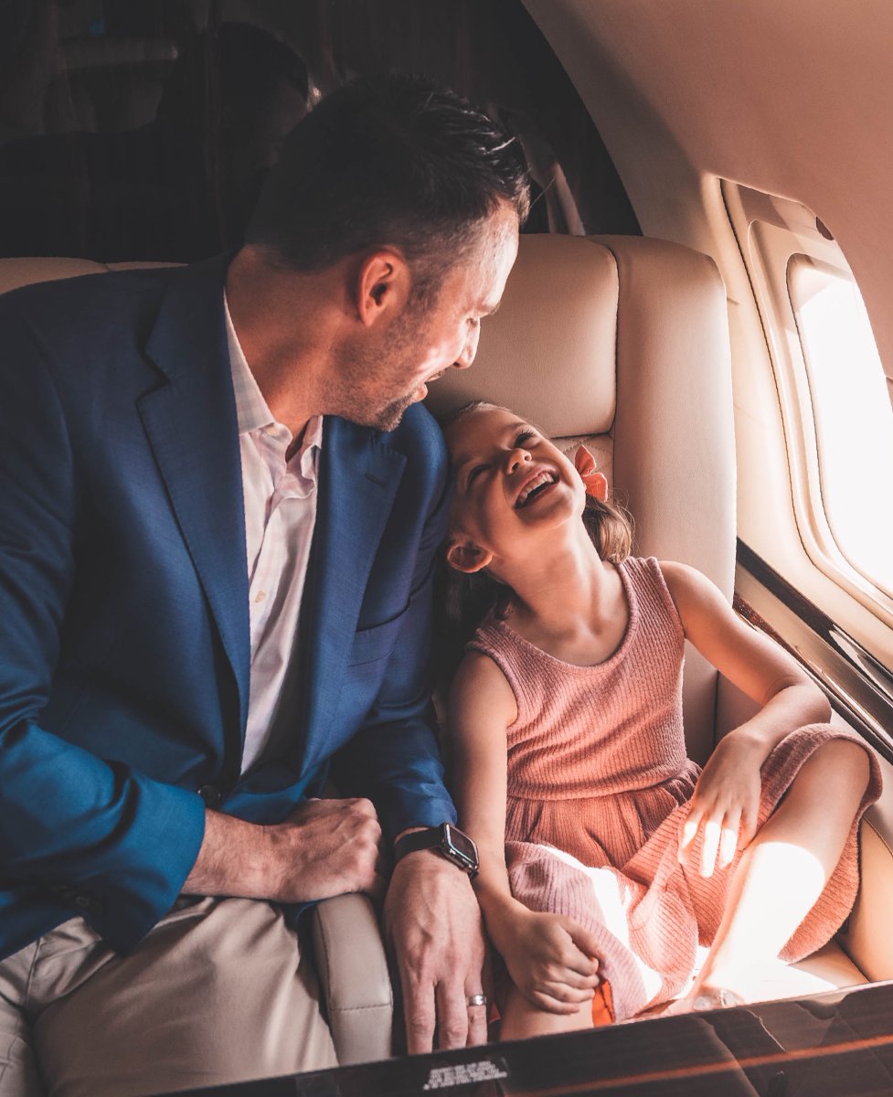 The ultimate luxury... being your Dad. #HappyFathersDay #SetJet