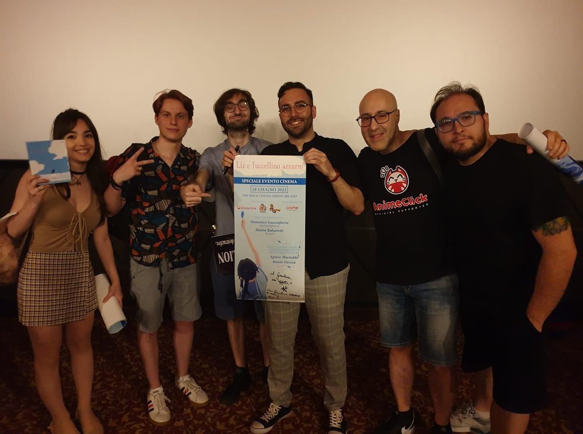 GiaggiuATT's tweet image. A full cinema hall. A lot of anime fans. An incredible film.

What else?