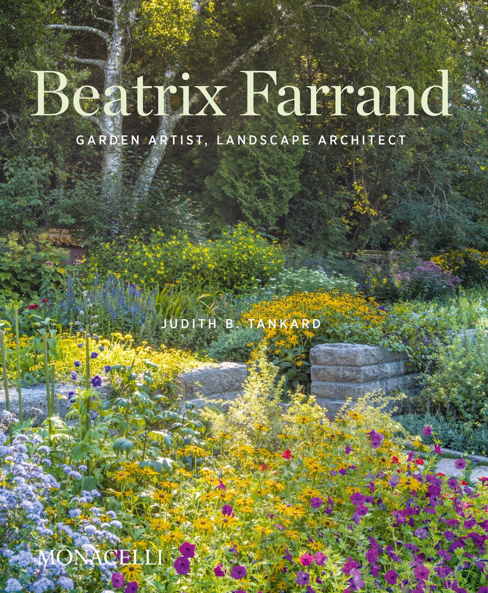 June 19 is Beatrix Farrand’s 150th Birthday. A founder of the ASLA, her life and career are celebrated in TCLF’s Stewardship Council Member Judith Tankard’s new book, Beatrix Farrand: Garden Artist, Landscape Architect (Monacelli Press, 2022)