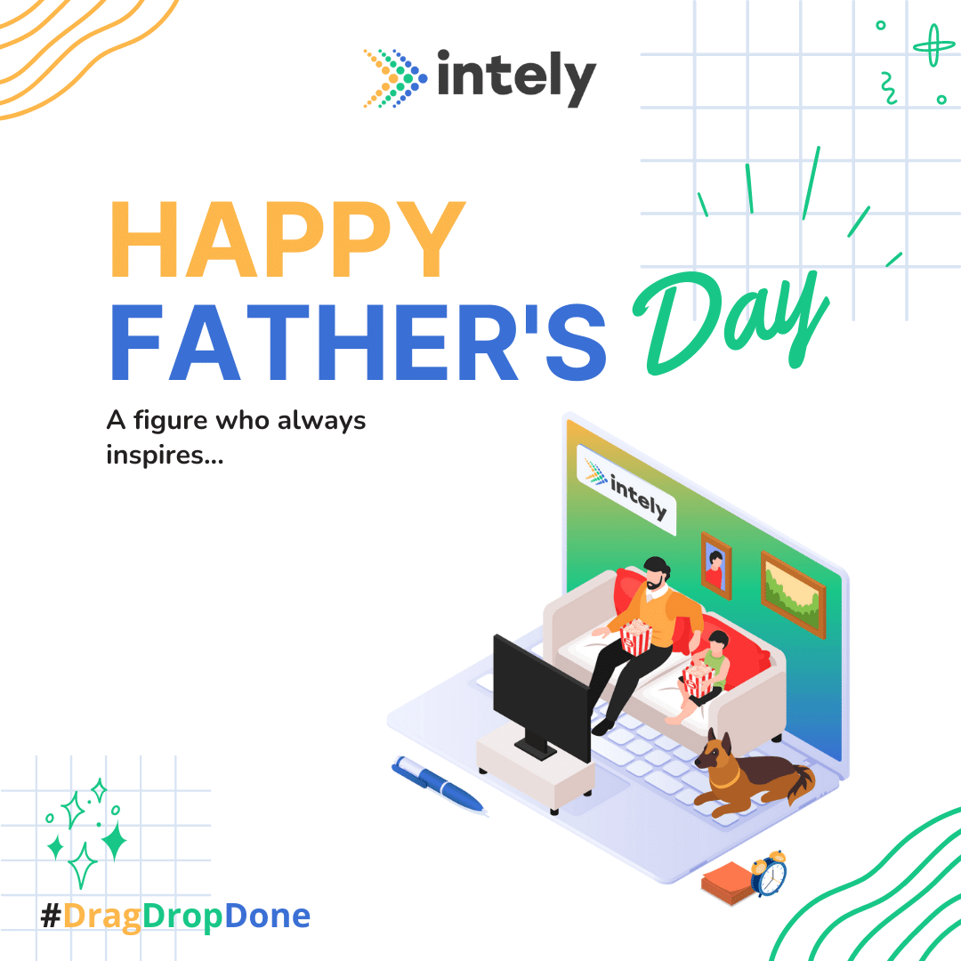 intely_io's tweet photo. A father is someone who wants to catch you before you fall but instead picks you up, brushes you off, &amp; lets you try again. Happy Father's Day!

#intely #happyfathersday #fathersday2022 #fatherhood #fathersonlove #fatherlove #bestfather #myfathermyhero #intelyconnect #intelyforms https://t.co/F4GH8MHuJC