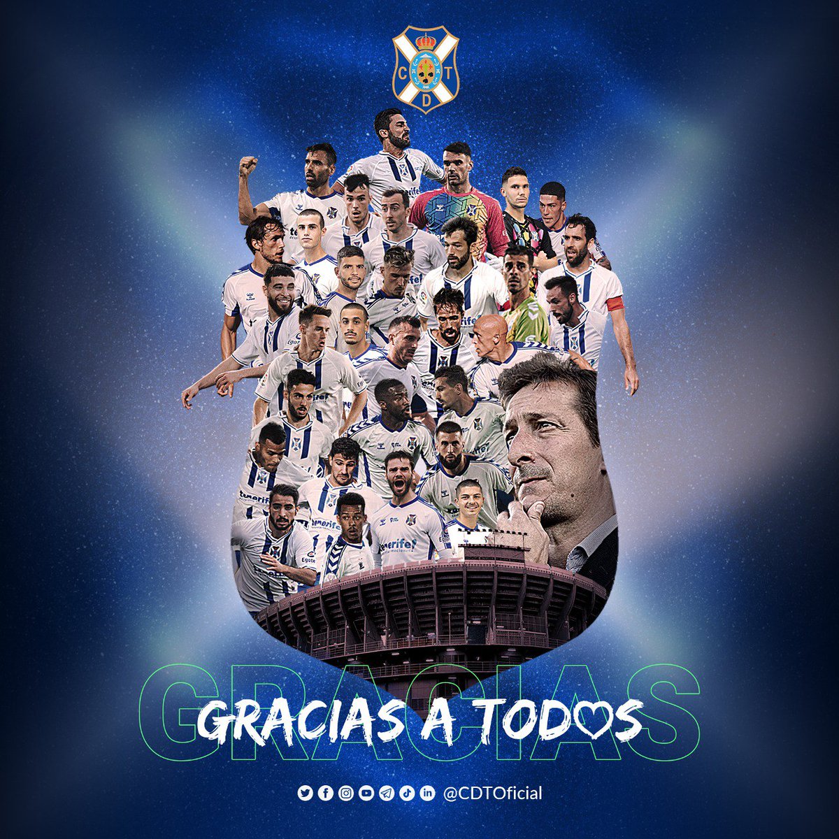 🏴󠁧󠁢󠁳󠁣󠁴󠁿 No pudo ser. Hemos soñado juntos/as hasta el final en este bonito viaje con triste desenlace. Es un momento duro y difícil, pero nos levantaremos y prometemos que volveremos a intentarlo unidos/as, afición.

GRACIAS A TOD💙S

#CentenarioCDT