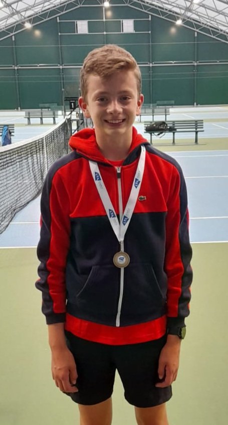 Well done to Zach winning G4 U14 at Ellesmere this weekend
<a href="/MHRacquetsClub/">Markland Hill Racquets Club</a>
<a href="/BoltonTeam/">Bolton Arena Tennis Academy</a>