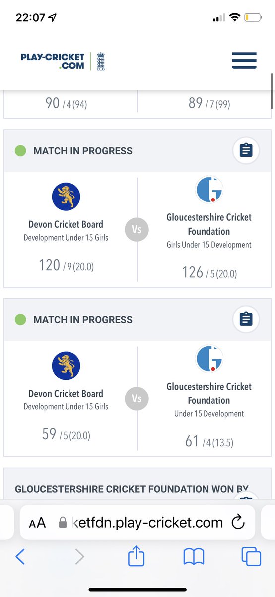 GCFPerformance's tweet photo. Huge thanks to our hosts @Whimplecc and @DevonCricket Our U15’s Girls Development side enjoyed 2 x T20 fixtures.
Both played in wonderful spirit with Glos taking the spoils on both occasions. #WeGotGame https://t.co/vEWV4GnT7s