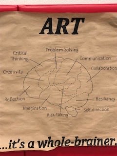 Check out our amazing kinder artists here at HES!  Thank you to Mr. Butcher and the kinder team for putting on this wonderful evening event for our students and their families!  ⁦<a href="/GEDSB/">Grand Erie District School Board</a>⁩