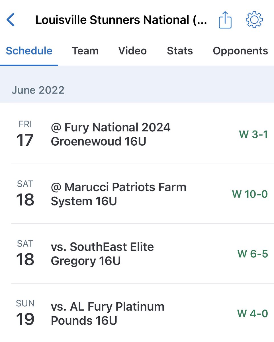 06Stunners's tweet photo. Finished @Tbolts5Star with a long ball from @sadiemorris06 vs AL Fury Platinum Pounds 16U.  Very organized and competitive event at Eagle Creek Sports Complex (Calera, AL). Our girls finished the weekend 4-1.  Thanks to the colleges who watched our team play!

#Stunners16U https://t.co/PlqpEogiRB