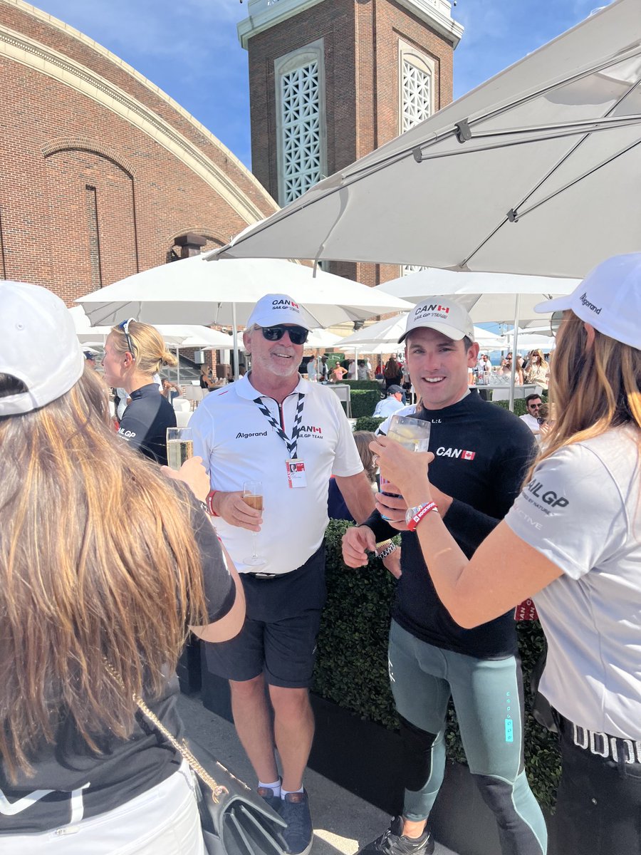 Another big showing for @sailgpcan