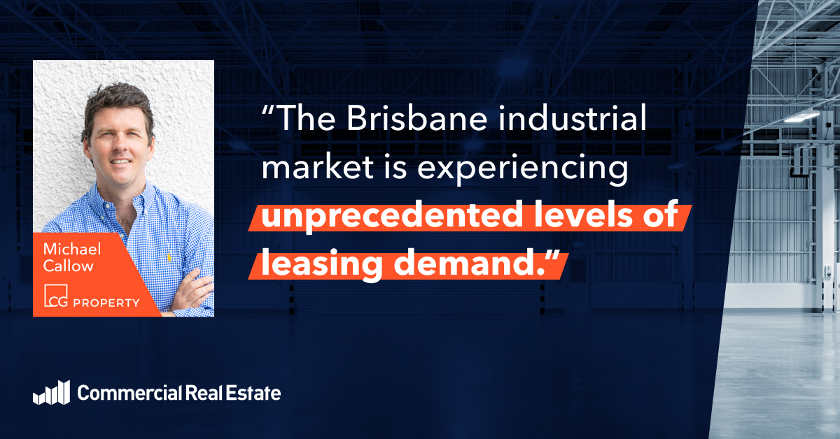Michael Callow, Director at CG Property, believes the levels of leasing demand in the Brisbane industrial market should lead to rental growth in certain sectors through 2022, balancing any changes in interest rates. 
commercialrealestate.com.au/news/the-in-de…