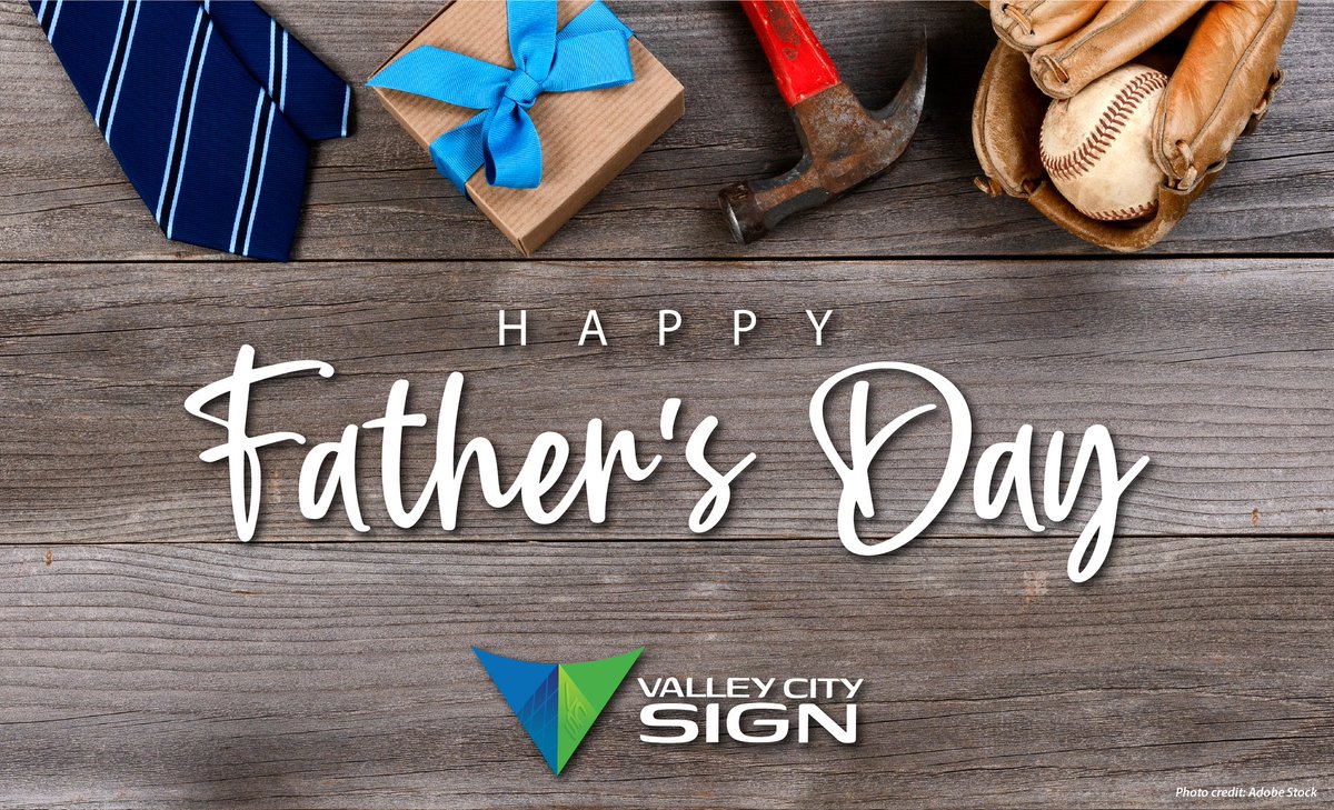 ValleyCitySign's tweet image. Happy Father's Day from VCS! Thank you dads for all that you do!
#FathersDay #ThankYouDad