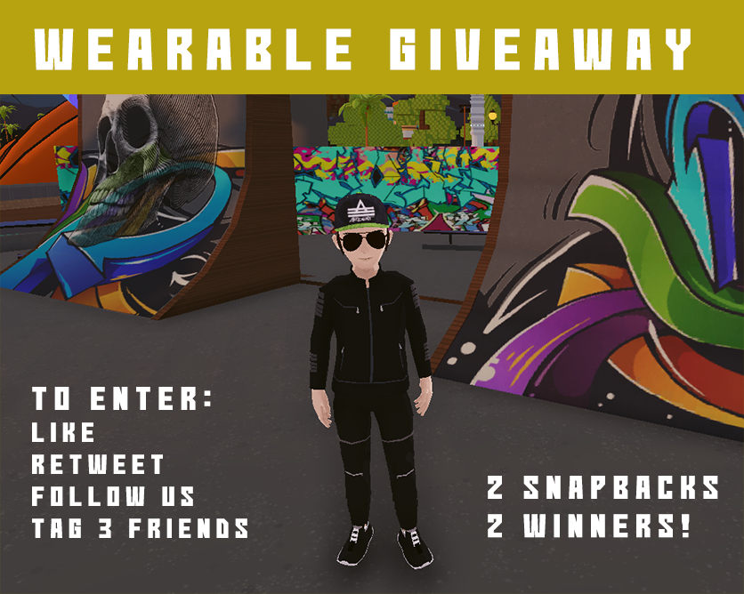 techblueNFT's tweet photo. 🚨Day 20 of our giveaway month has arrived!!🚨

⚠️Win a @ardentreal decentraland snapback for FREE!⚠️
 
How to enter:
- Like &amp; Retweet
- Follow us &amp; @ardentreal 
- tag 3 people

Thats it!!

🌐 https://t.co/TcyKoywg26
🌐 https://t.co/P0Y5N2DCfL

#NFTGiveaway  #BNB #free https://t.co/ubAUvENEtq