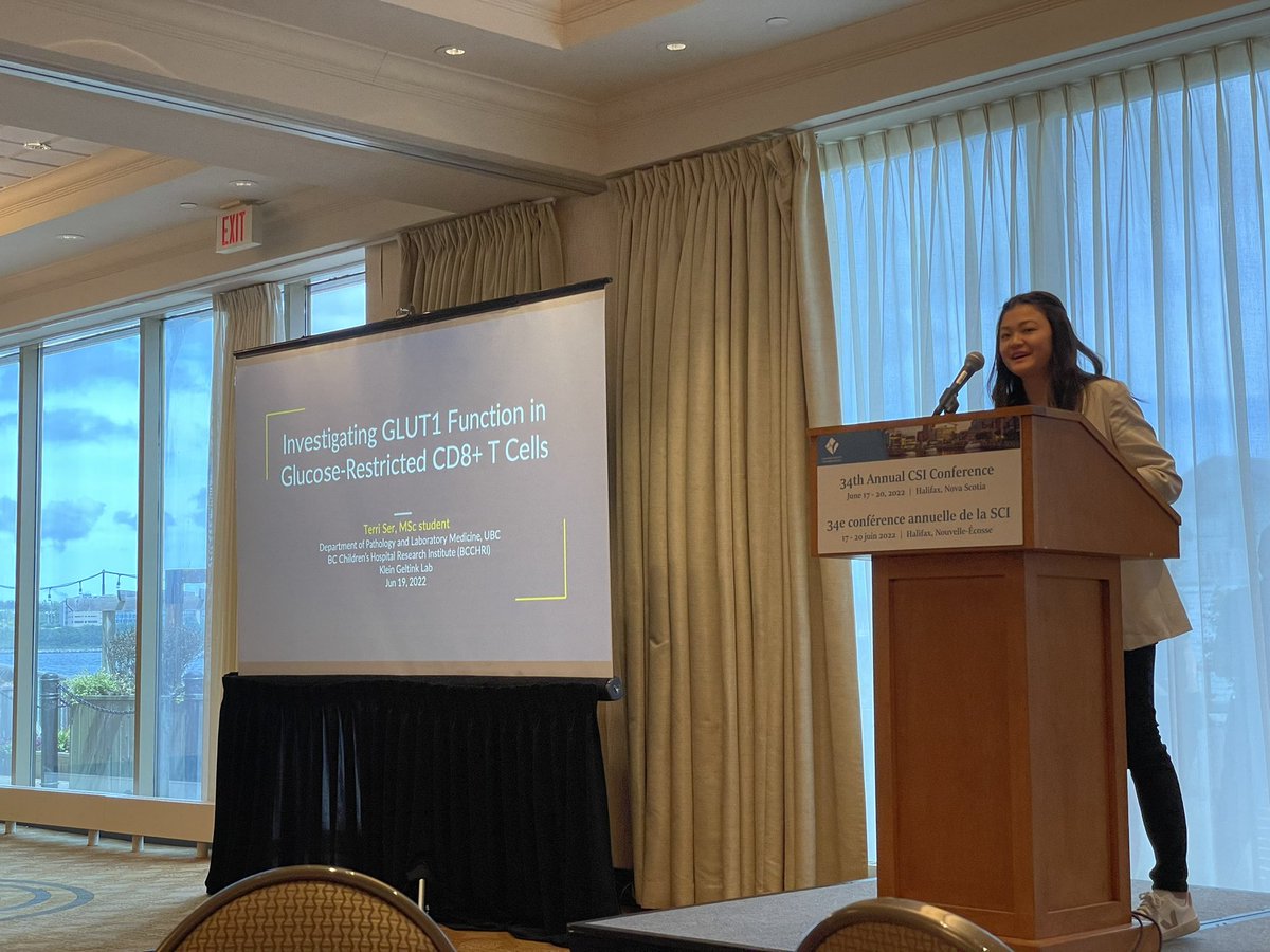 rkleingeltink's tweet image. 3 great lab posters, and What a way to wrap up workshop 4 at #CSI2022 @CdnImmunol with two amazing  #immunometabolism talks by Terri and @eetanaka representing the lab with their first in person conference talks showcasing their first year of work @ubcpathology @BCCHresearch!