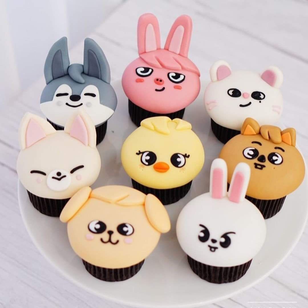 3Dネイルパーツ SKZOO cup cake order: skzoo cupcakes for: @sullimour from: stray kids 💌message